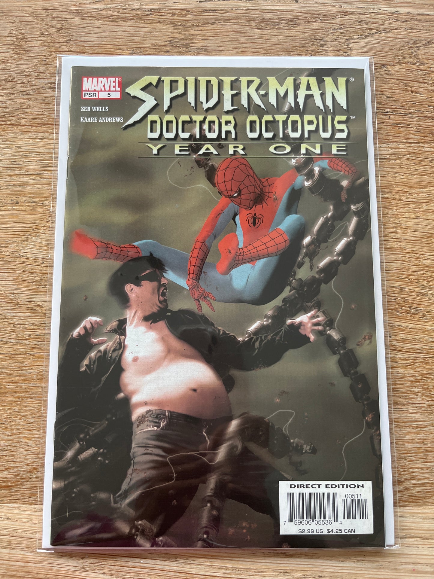 Spider-Man Doctor Octopus Year One #5