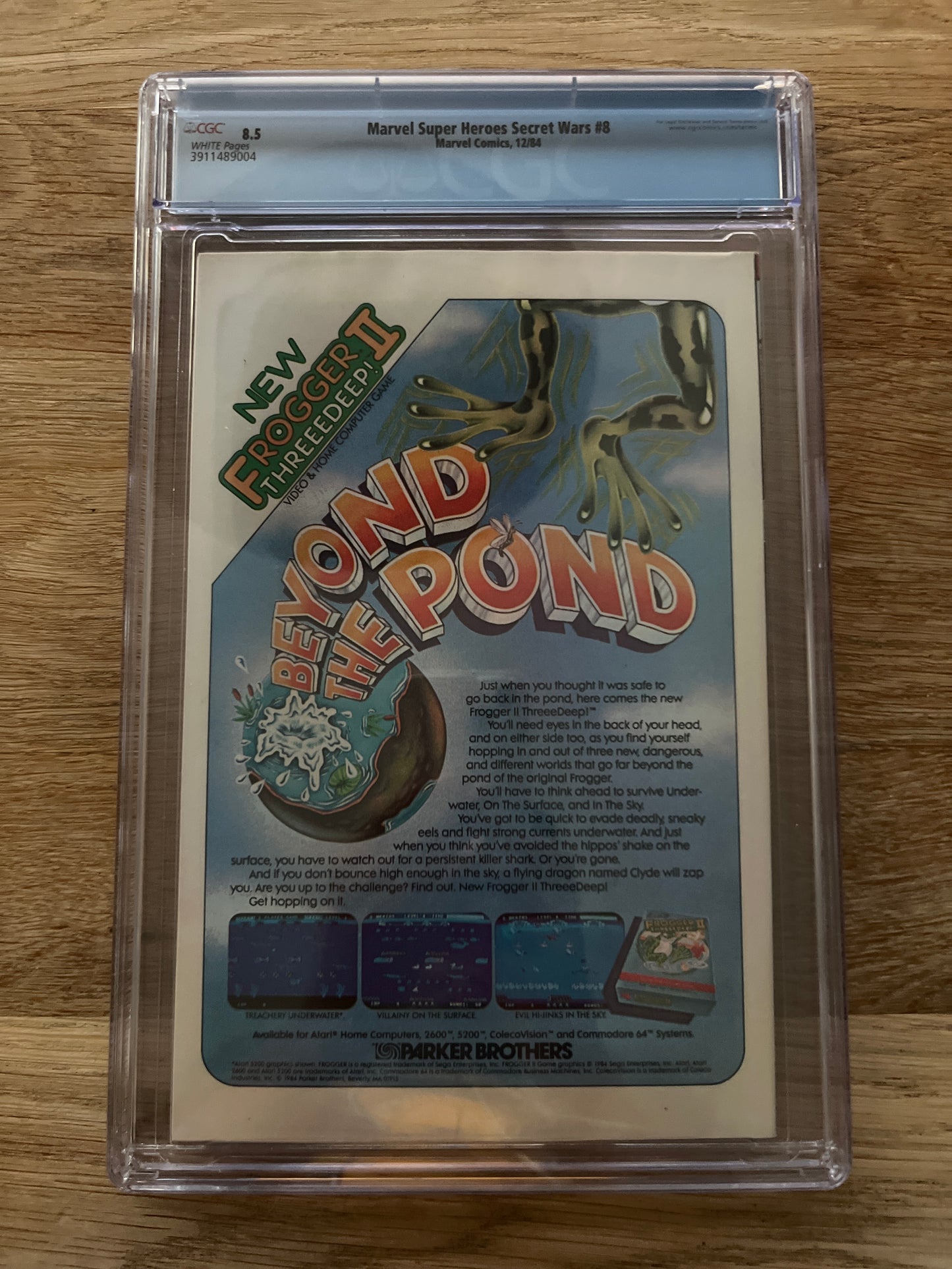 Marvel Super Heroes Secret Wars #8 CGC 8.5