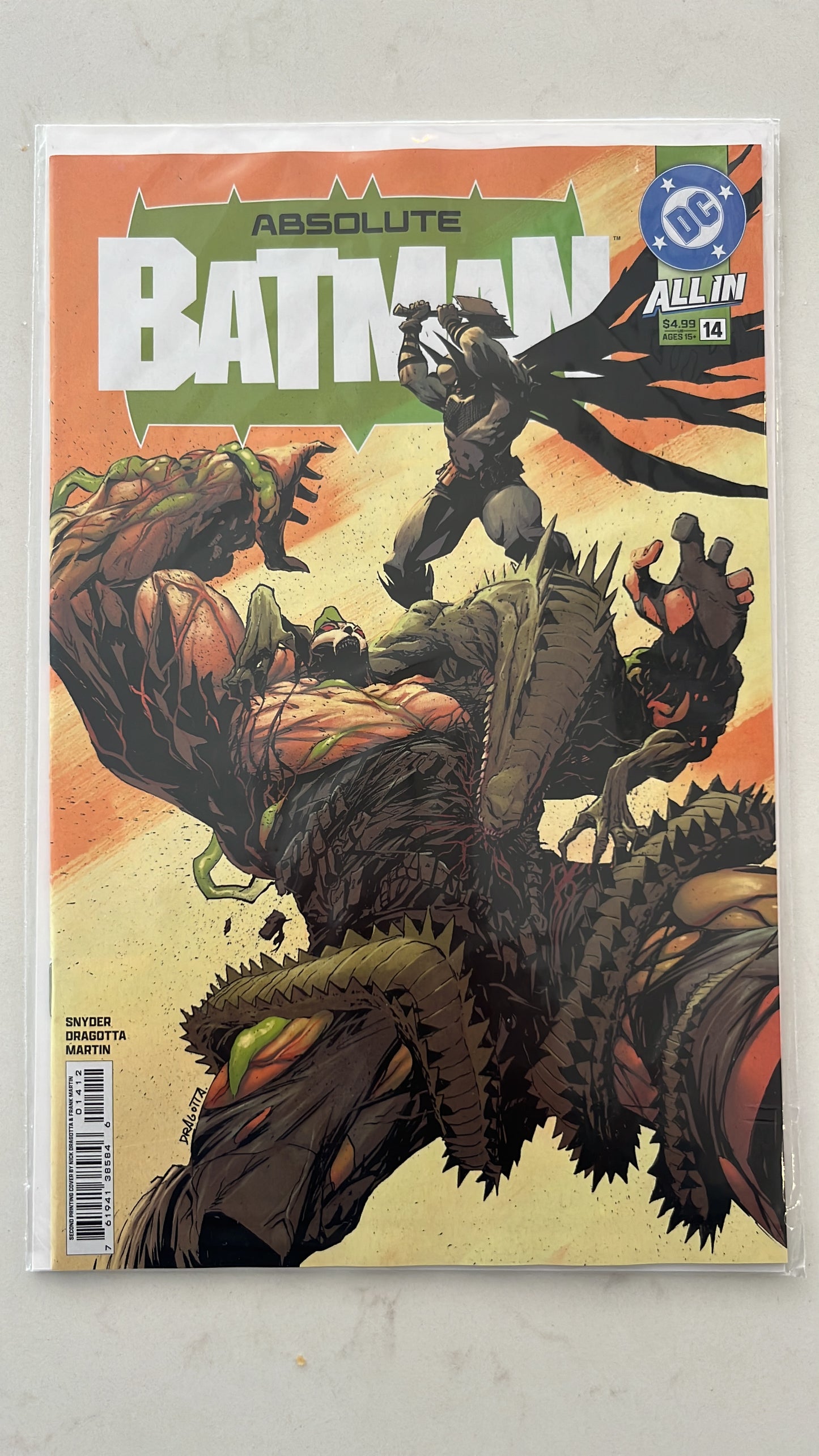 Absolute Batman #14 2nd print