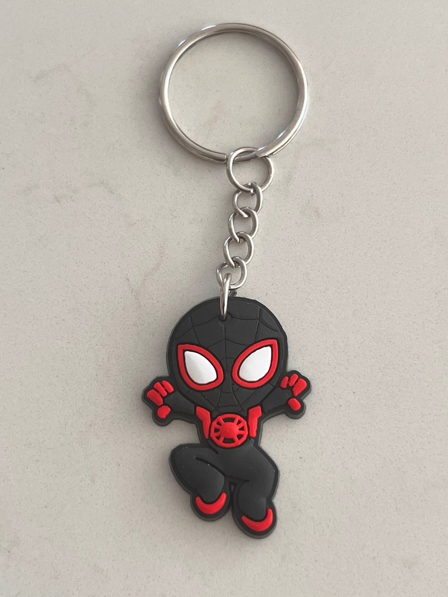 Key Ring: Miles Morales black suit pose