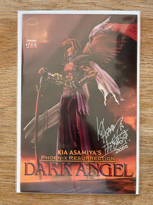 Kia Asamiya’s Phoenix Resurrection: Dark Angel #1 signed by Kia Asamiya