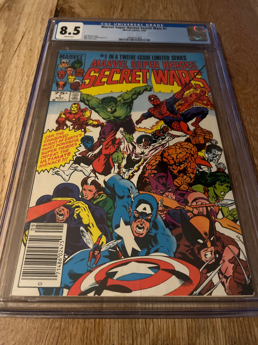 Marvel Super Heroes Secret Wars #1 CGC 8.5