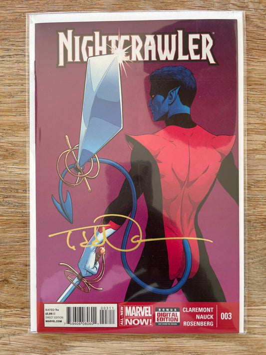 Nightcrawler #3 signed by Todd Nauck
