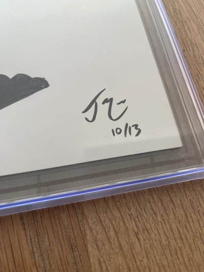 Batman #0 CGC 9.6 (Wrap around sketch and signed by Jason Masters)