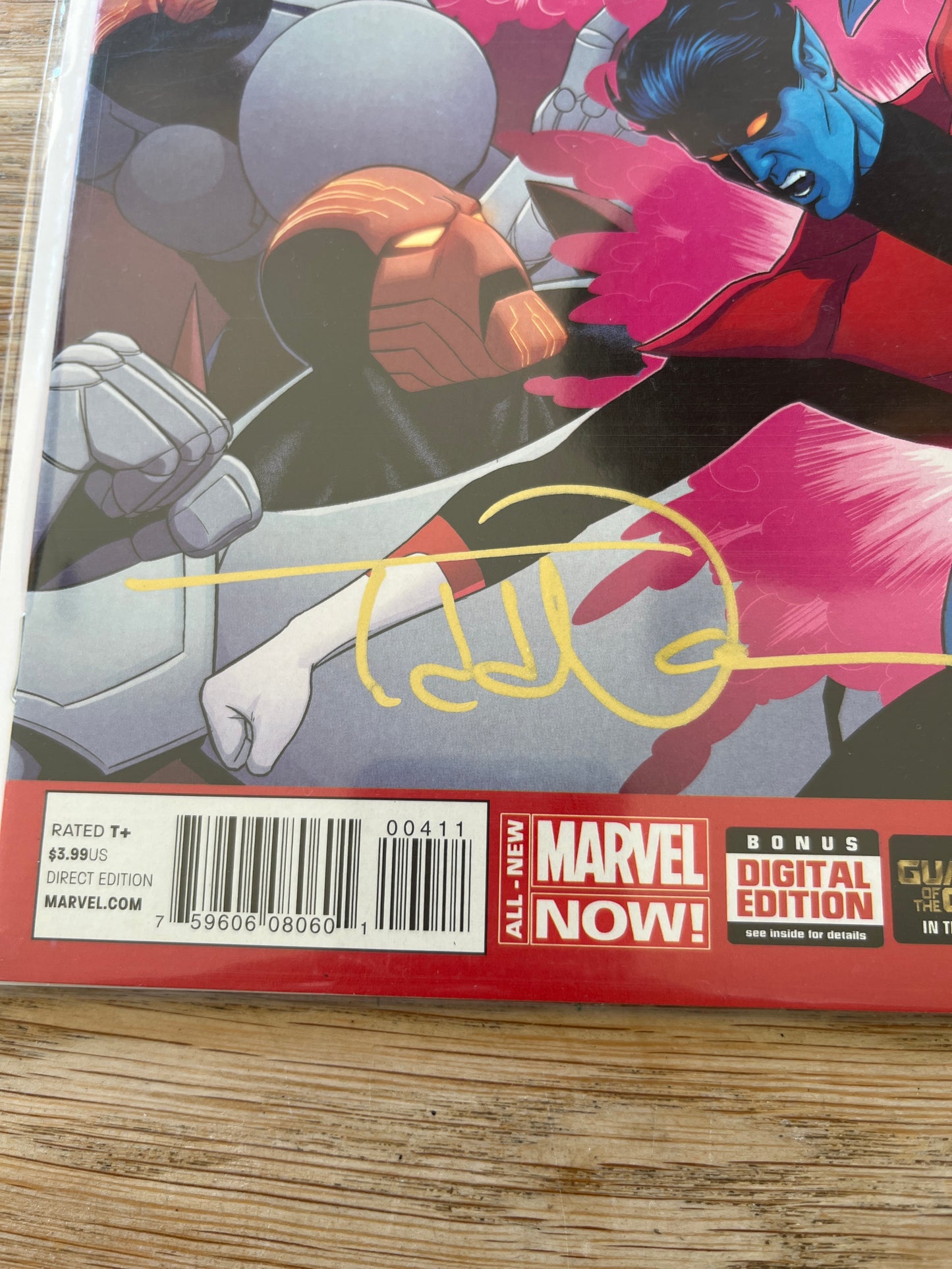 Nightcrawler #4 signed by Todd Nauck