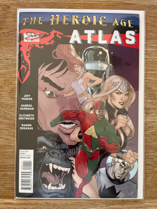 Atlas #1 signed by Terry Dodson