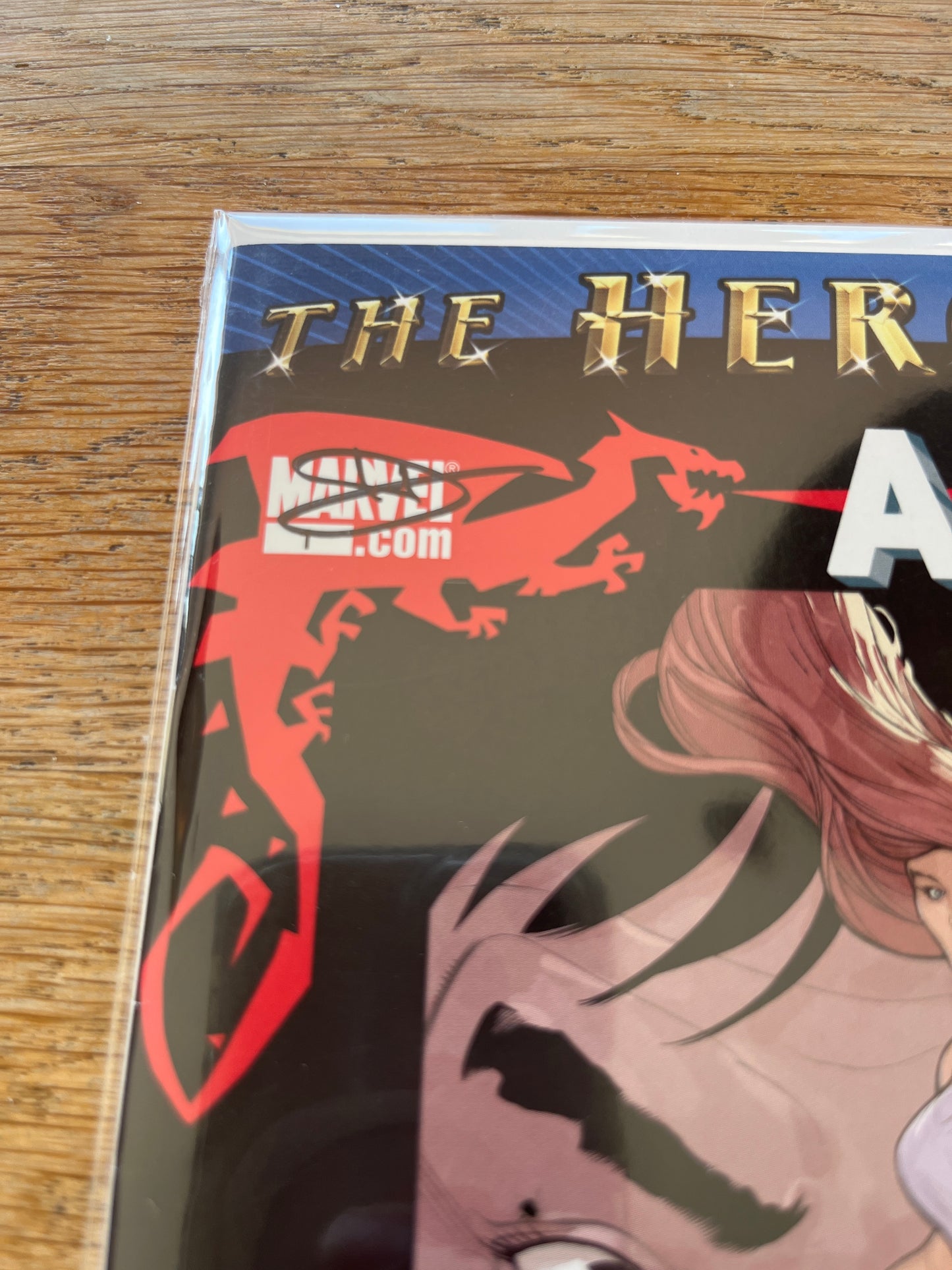 Atlas #1 signed by Terry Dodson