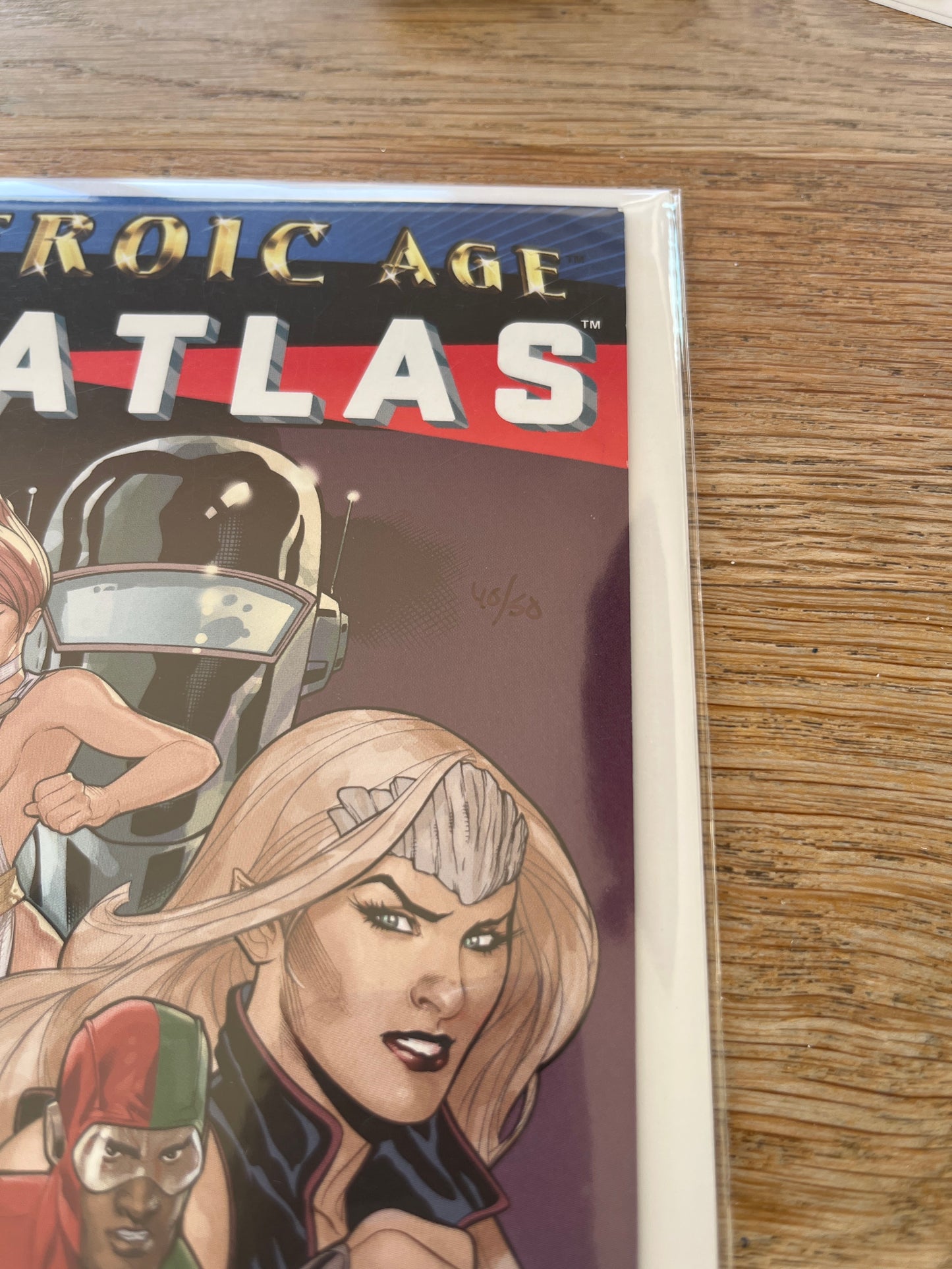 Atlas #1 signed by Terry Dodson