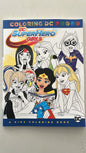 DC superhero girls coloring book