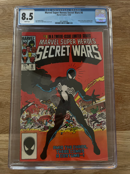 Marvel Super Heroes Secret Wars #8 CGC 8.5