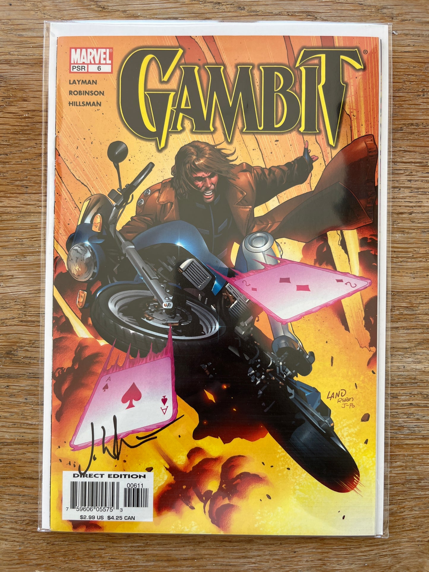 Gambit #6 signed by John Layman