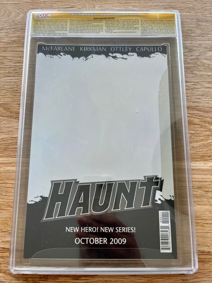 Haunt Preview CGC 9.9 (Signed by Robert Kirkman, Todd McFarlane and Ryan Ottley)