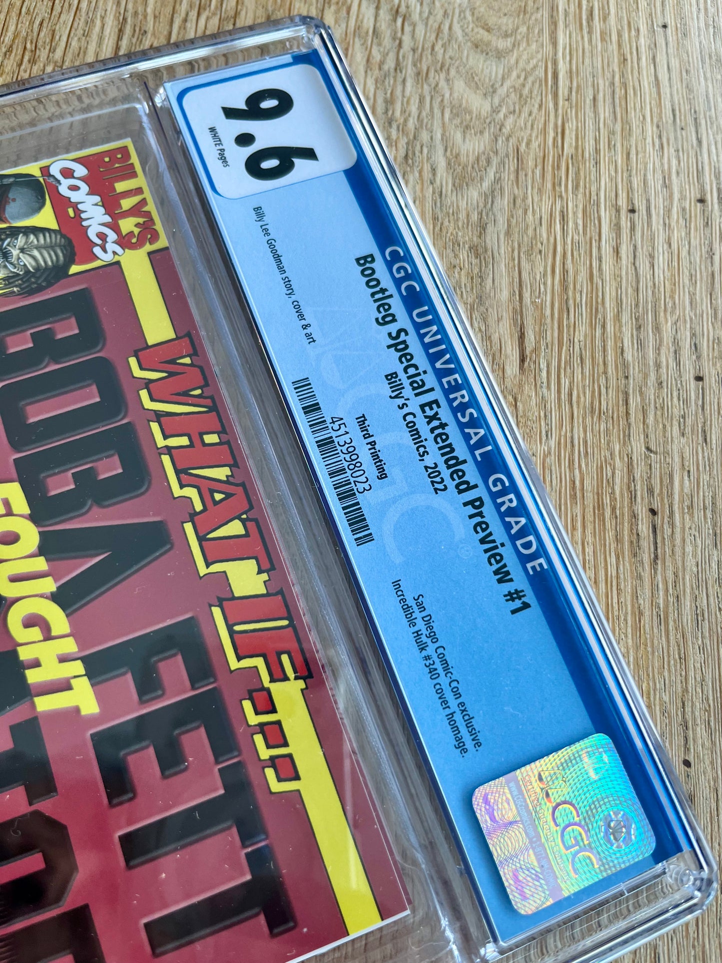 Bootleg Special: What if Boba Fett fought Predator #1 CGC 9.6