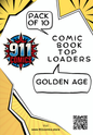 Golden Age Comic Top Loaders (pack of 10)