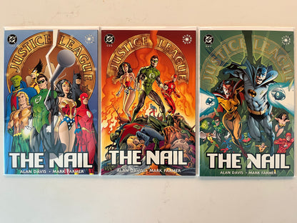 Justice League The Nail complete set