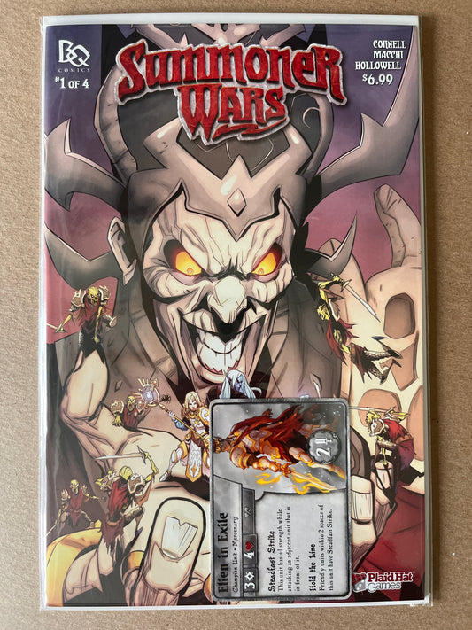 Summoner Wars #1 cover B (2026) Patrick Macchi Polybagged with Player Card