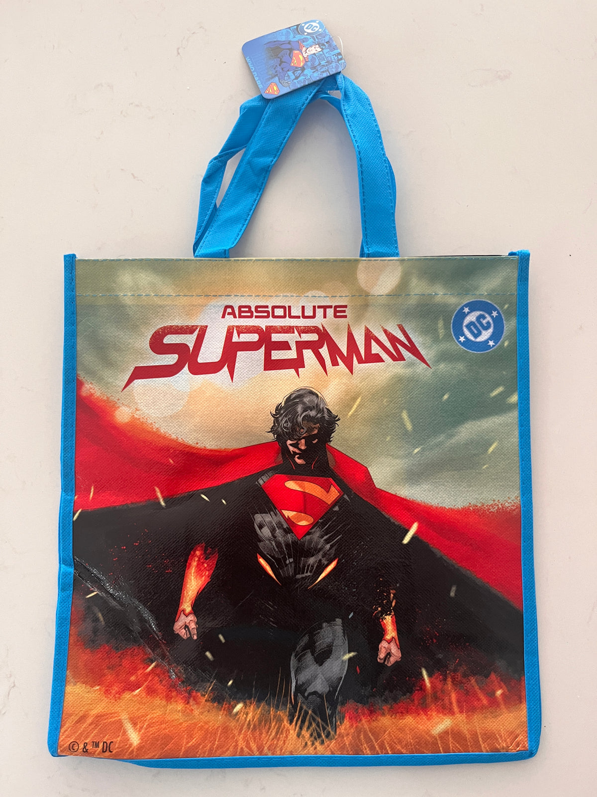 Official DC Licensed Reusable Bag - Superman / Absolute Superman