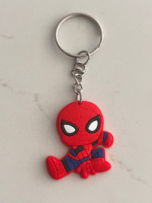 Key Ring: Spider-Man red suit pose