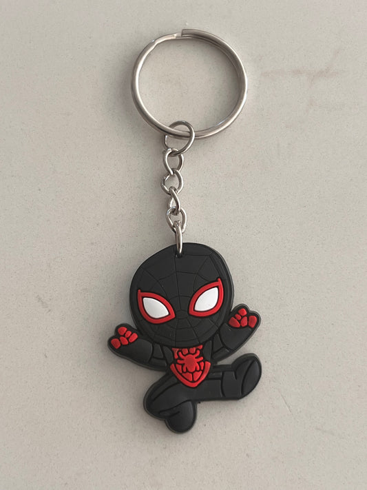 Key Ring: Miles Morales - Black Suit