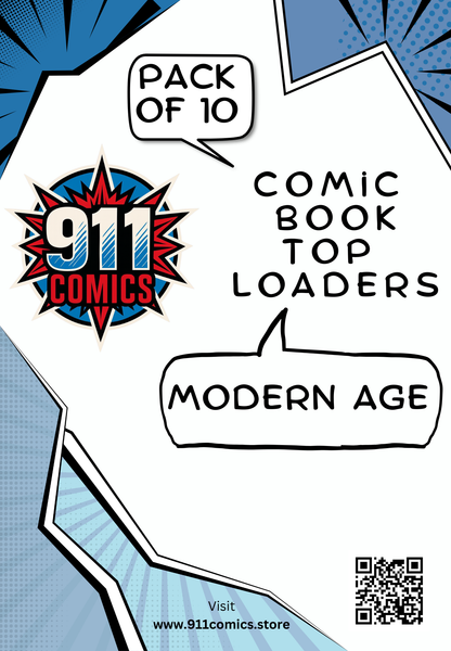 Modern Age Comic Top Loaders (pack of 10)